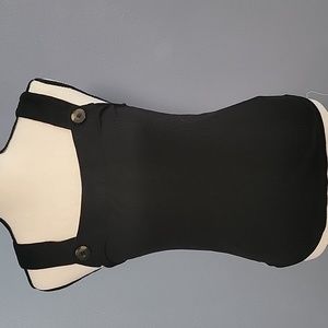 Willow Root black button tank top size small